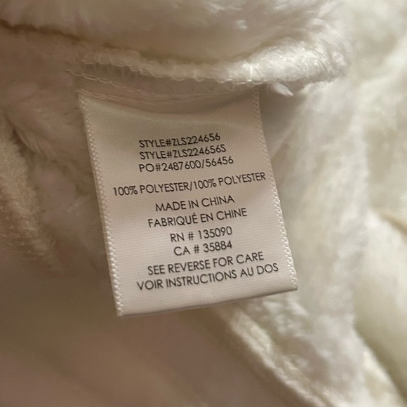 NWT Z Supply Off White Soft Polyester Lounge Shorts Size Small - Picture 6 of 6